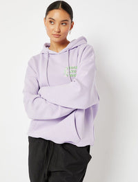 Disney The Little Mermaid Tides And Vibes Hoodie In Lilac Hoodies & Sweatshirts Skinnydip London