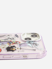 Disney The Nightmare Before Christmas Purple Sticker Shock iPhone Case Phone Cases Skinnydip London