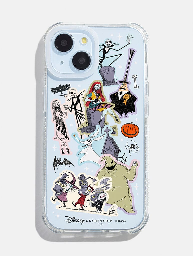 Disney The Nightmare Before Christmas Sticker Shock iPhone Case Phone Cases Skinnydip London