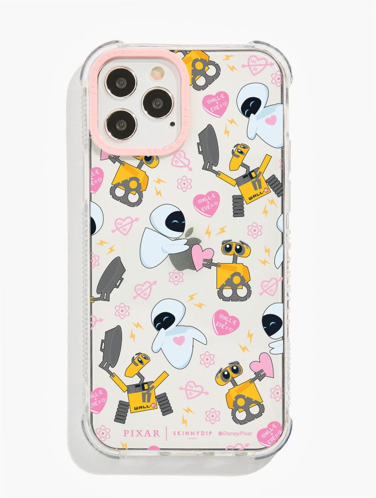 Disney Valentine's Wall-E & Eve Shock iPhone Case Phone Cases Skinnydip London