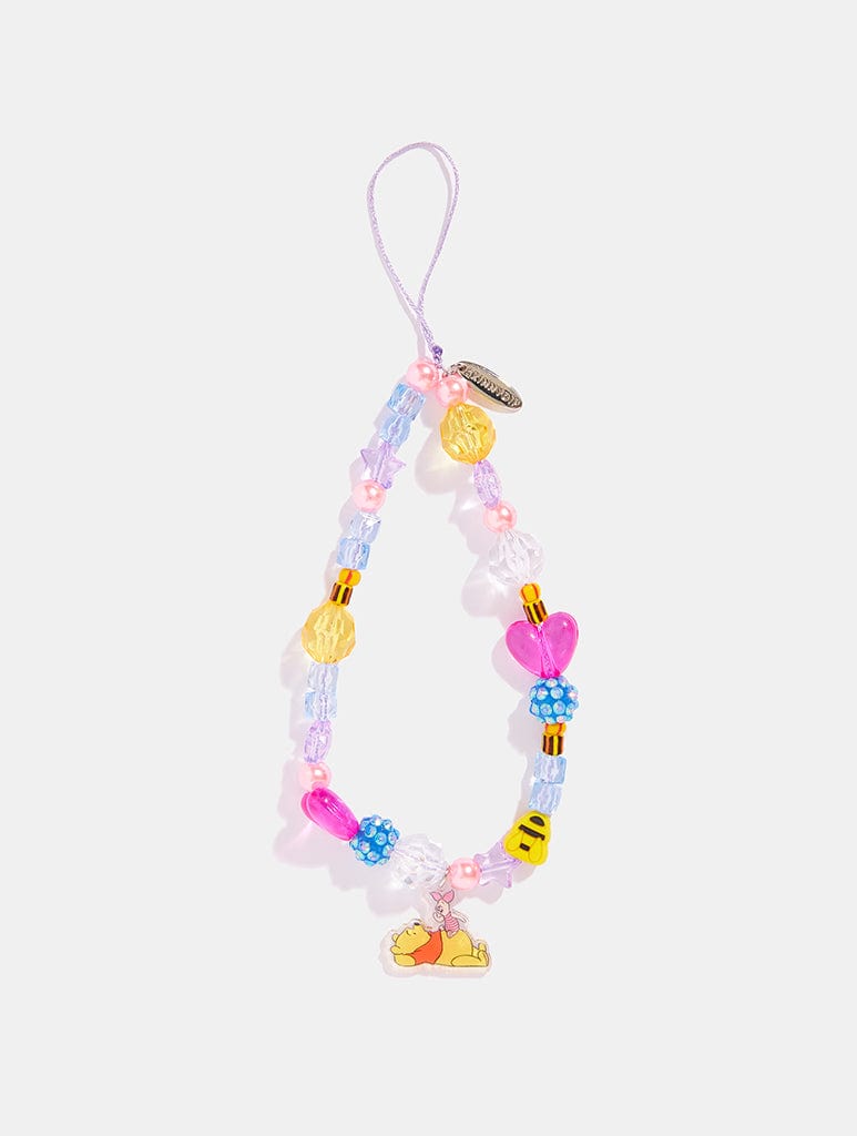 Disney Winnie the Pooh Beaded Phone Strap Phone Grips Skinnydip London