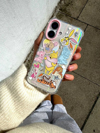 Disney Winnie the Pooh Cute Sticker Shock iPhone Case Phone Cases Skinnydip London