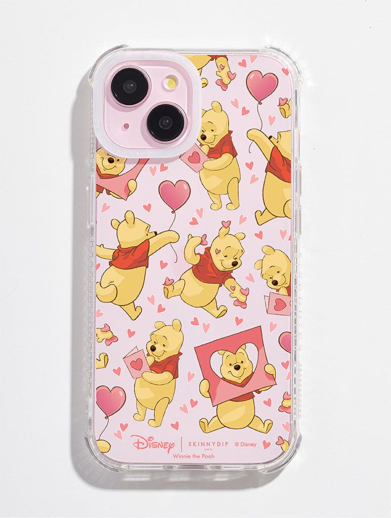 Disney Winnie the Pooh in Love Shock iPhone Case Phone Cases Skinnydip London