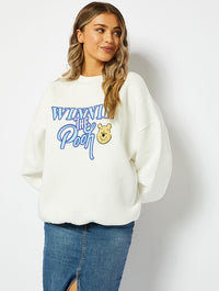 Disney Winnie The Pooh Logo Sweatshirt Hoodies & Sweatshirts Skinnydip London