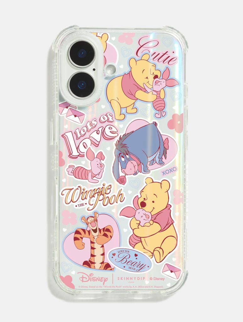 Disney Winnie The Pooh Love Sticker Shock iPhone Case Phone Cases Skinnydip London