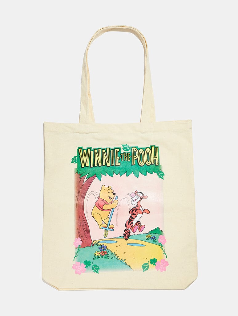 Disney Winnie The Pooh Poster Tote Bag Printed Tote Bags Skinnydip London