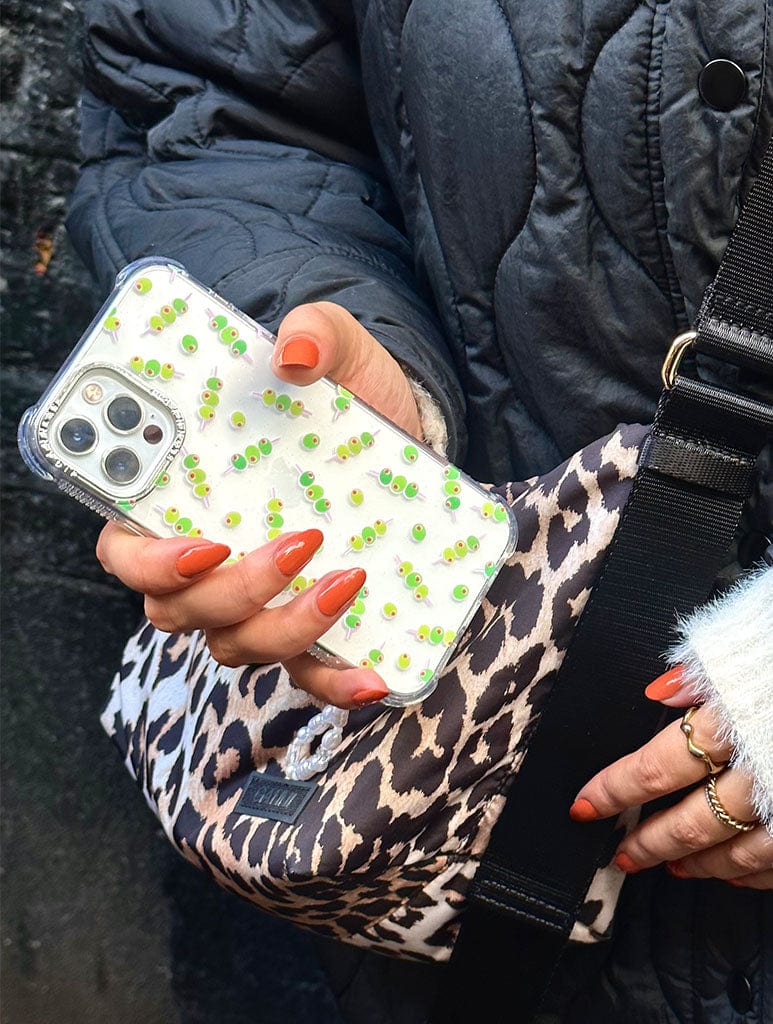 Ditsy Olive Shock iPhone Case Phone Cases Skinnydip London