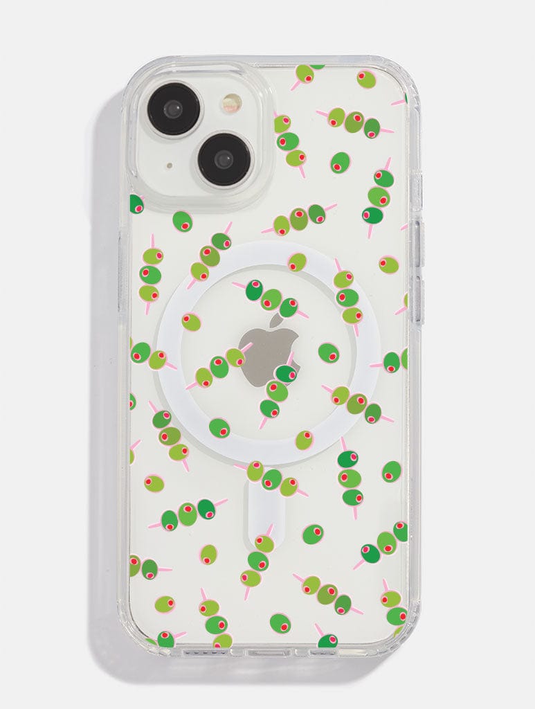 Ditsy Olives MagSafe iPhone Case Phone Cases Skinnydip London