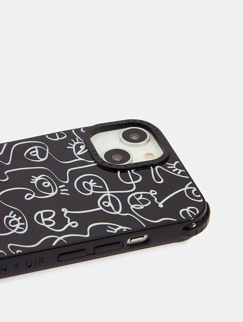 Doodle Face Shock iPhone Case Phone Cases Skinnydip London