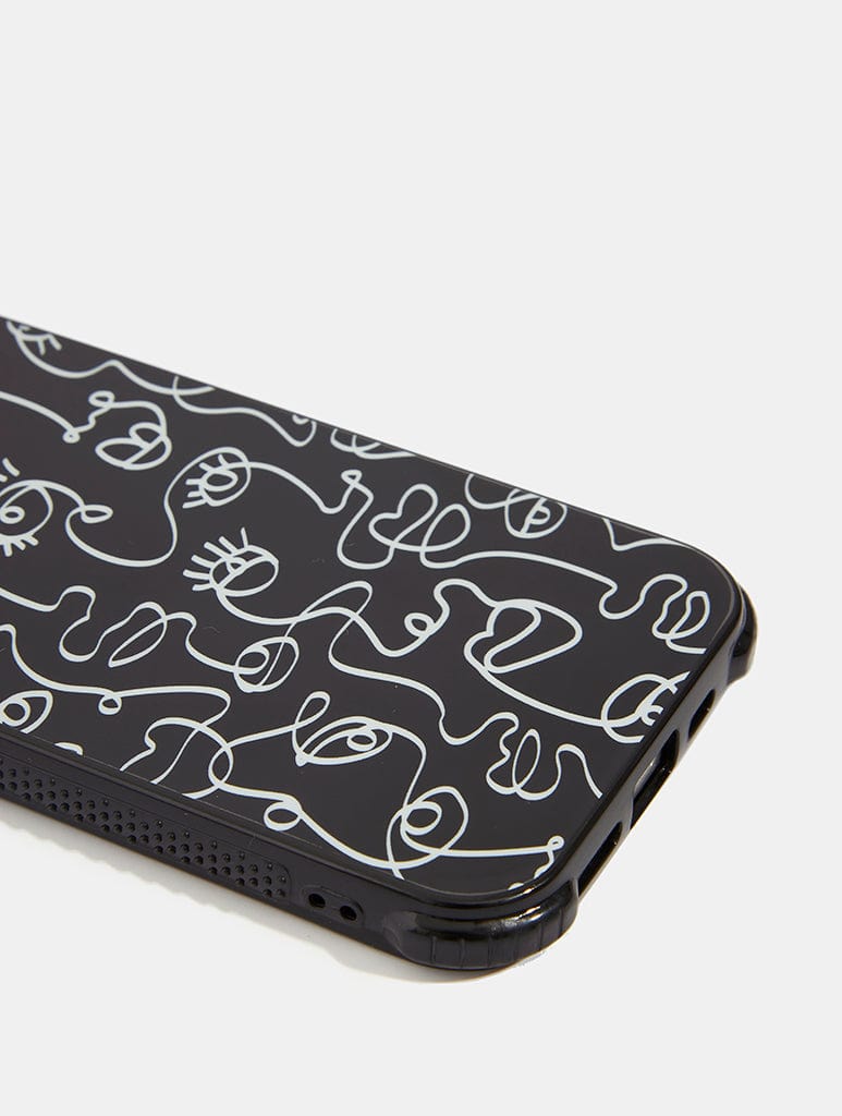 Doodle Face Shock iPhone Case Phone Cases Skinnydip London