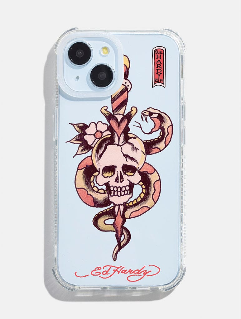 Ed Hardy x Skinnydip Skull & Snake Shock iPhone Case Phone Cases Skinnydip London