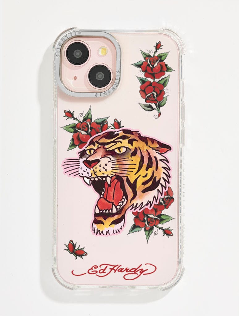 Ed Hardy x Skinnydip Tiger Head Shock iPhone Case Phone Cases Skinnydip London