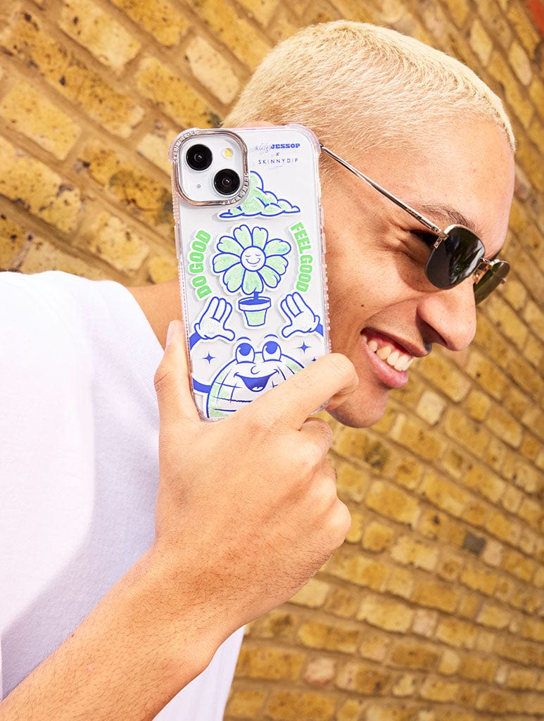 Eddy Jessop x Skinnydip Do Good Feel Good Shock iPhone Case Phone Cases Skinnydip London