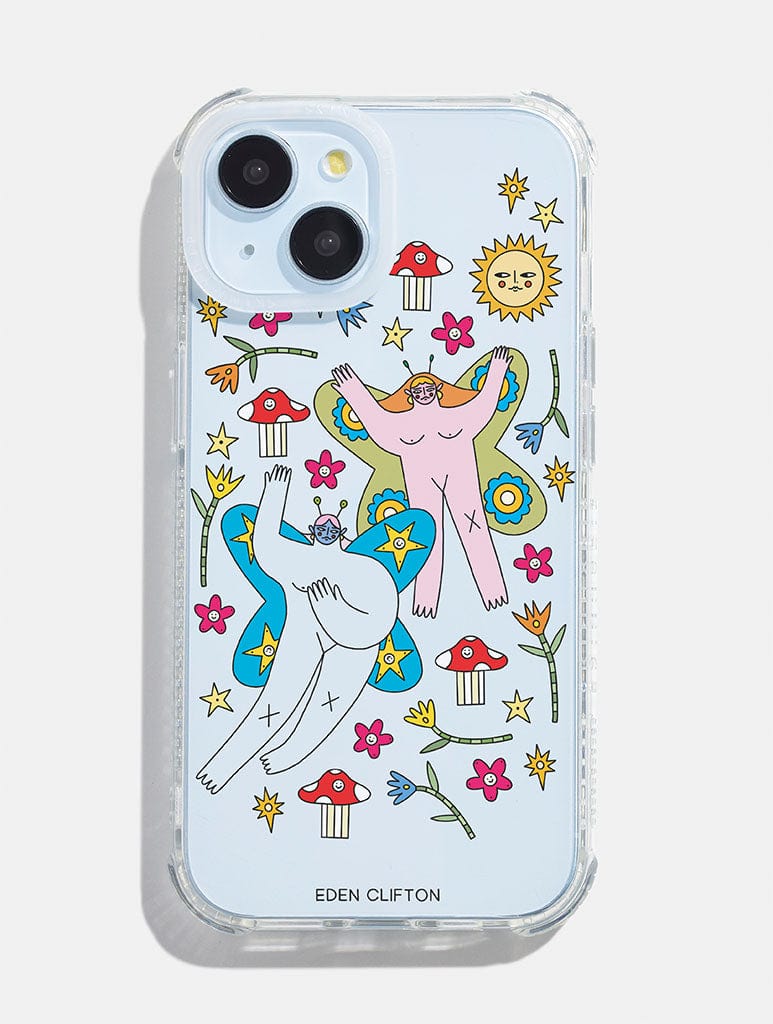 Eden Clifton x Skinnydip Flower Fairies Shock iPhone Case Phone Cases Skinnydip London