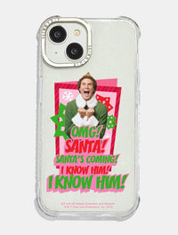 Elf x Skinnydip Santa, I Know Him! Shock iPhone Case Phone Cases Skinnydip London