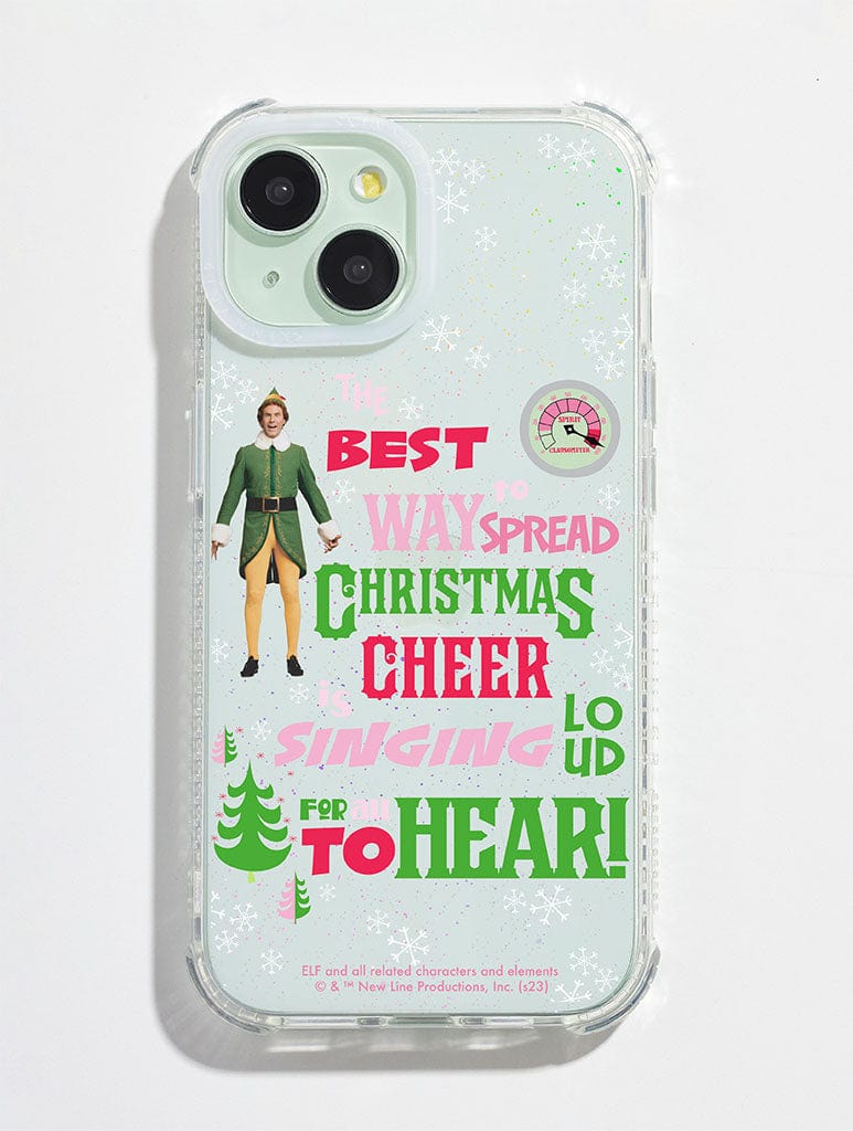 Elf x Skinnydip Spread Christmas Cheer Shock iPhone Case Phone Cases Skinnydip London