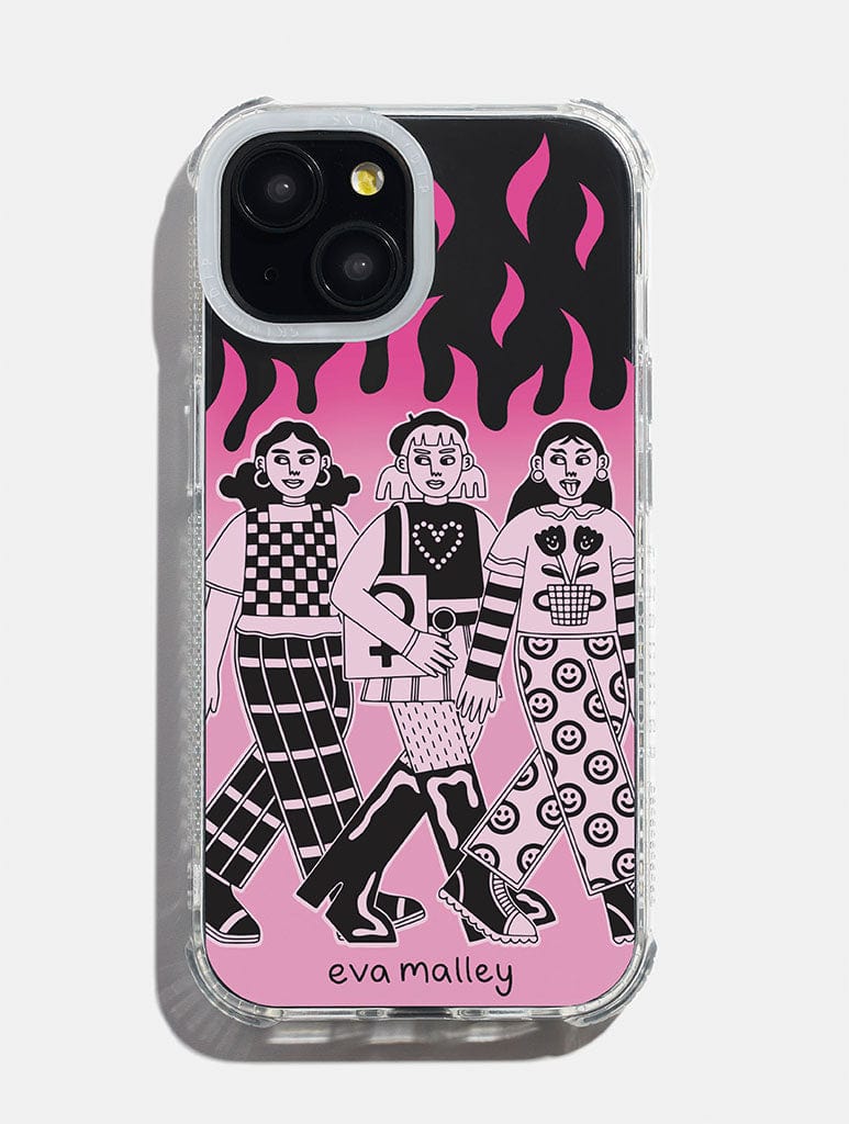 Eva Malley x Skinnydip Girls Girls Girls Shock iPhone Case Phone Cases Skinnydip London