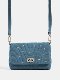 Farah Denim Rhinestone Shoulder Bag Bags Skinnydip London