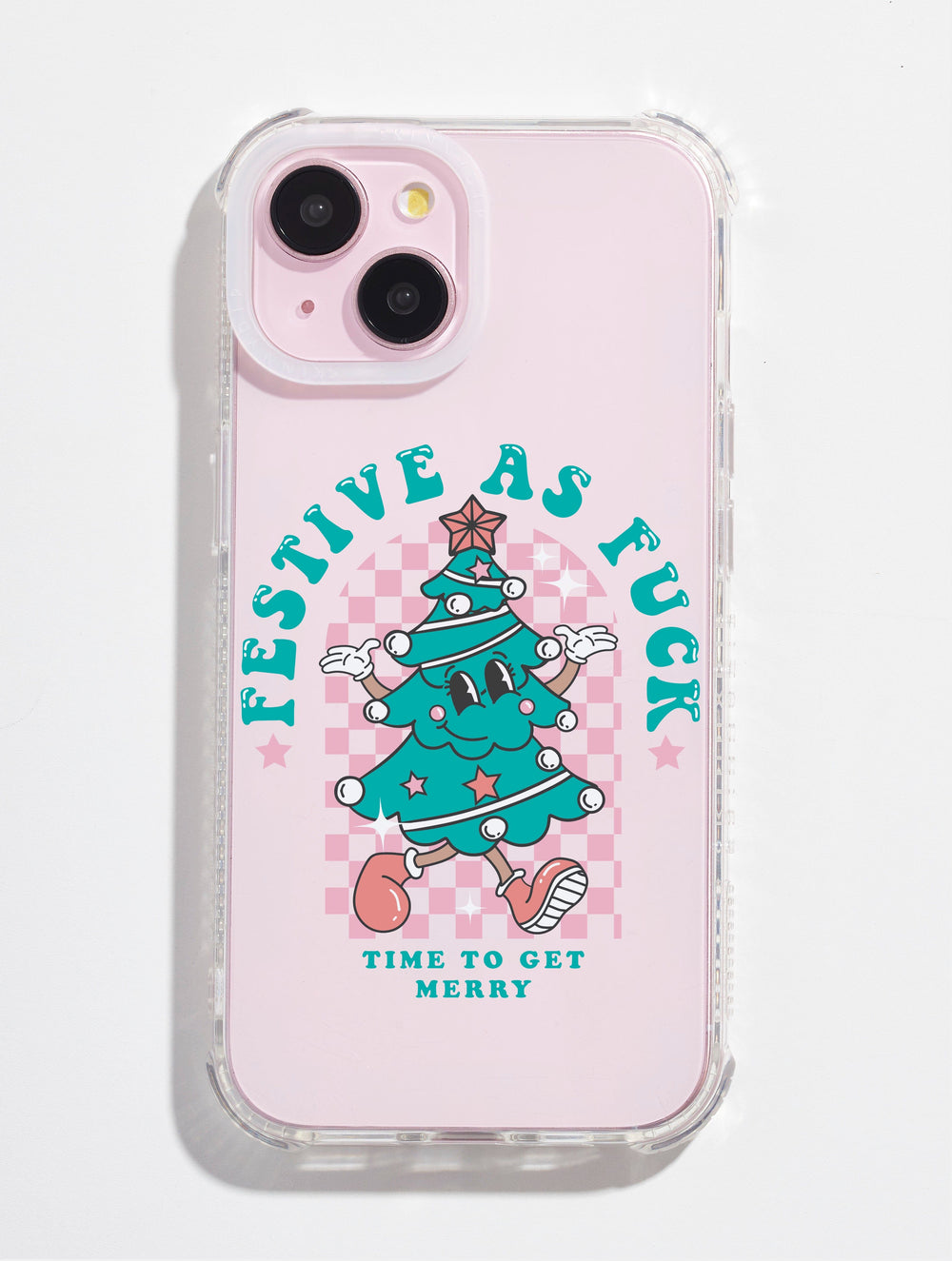 Festive as Fuck Shock iPhone Case Phone Cases Skinnydip London