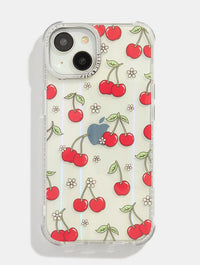 Floral Cherry Shock iPhone Case Phone Cases Skinnydip London