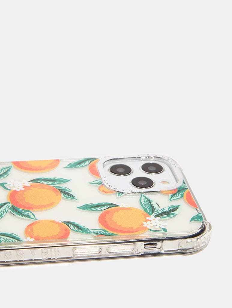 Floral Orange Shock iPhone Case Phone Cases Skinnydip London