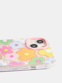 Flower Multicoloured Shock iPhone Case Phone Cases Skinnydip London