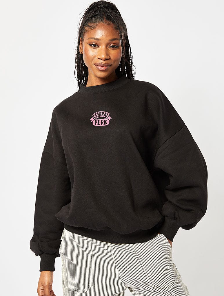 Friends x Skinnydip Central Perk Sweatshirt In Black | Shop Friends ...