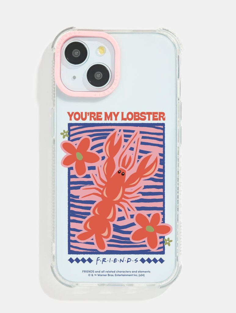 Friends x Skinnydip You're My Lobster Shock iPhone Case Phone Cases Skinnydip London