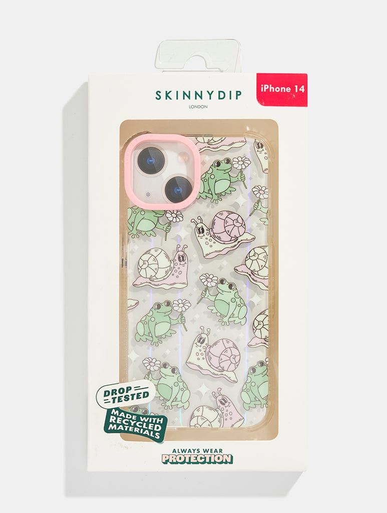 Frog & Snail Shock iPhone Case Phone Cases Skinnydip London