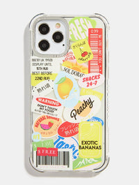 Fruit Sticker Shock iPhone Case Phone Cases Skinnydip London