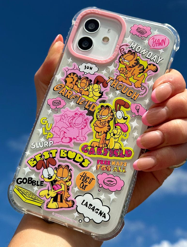 Garfield x Skinnydip Sticker Shock iPhone Case Phone Cases Skinnydip London