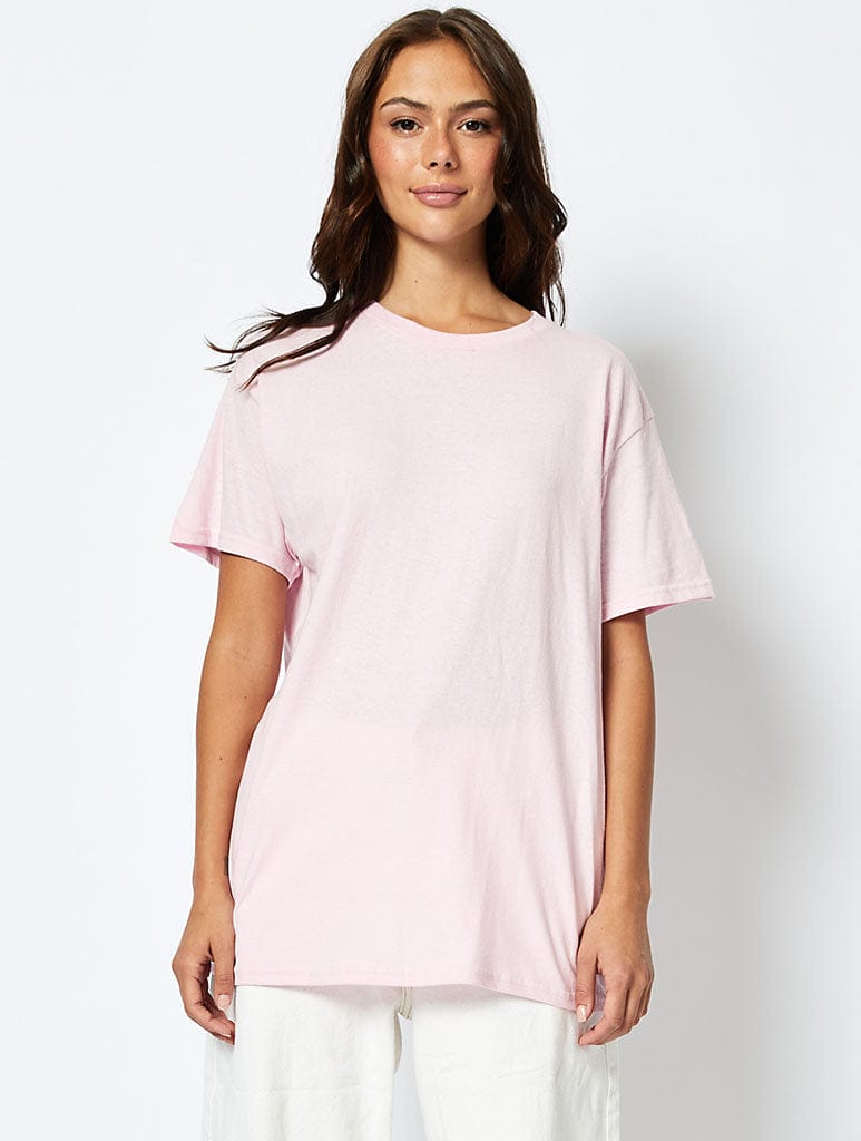 Ghost You T-Shirt In Pink Tops & T-Shirts Skinnydip London