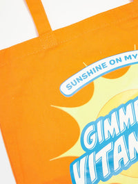 Gimme Vitamin D Canvas Tote Bag Bags Skinnydip London