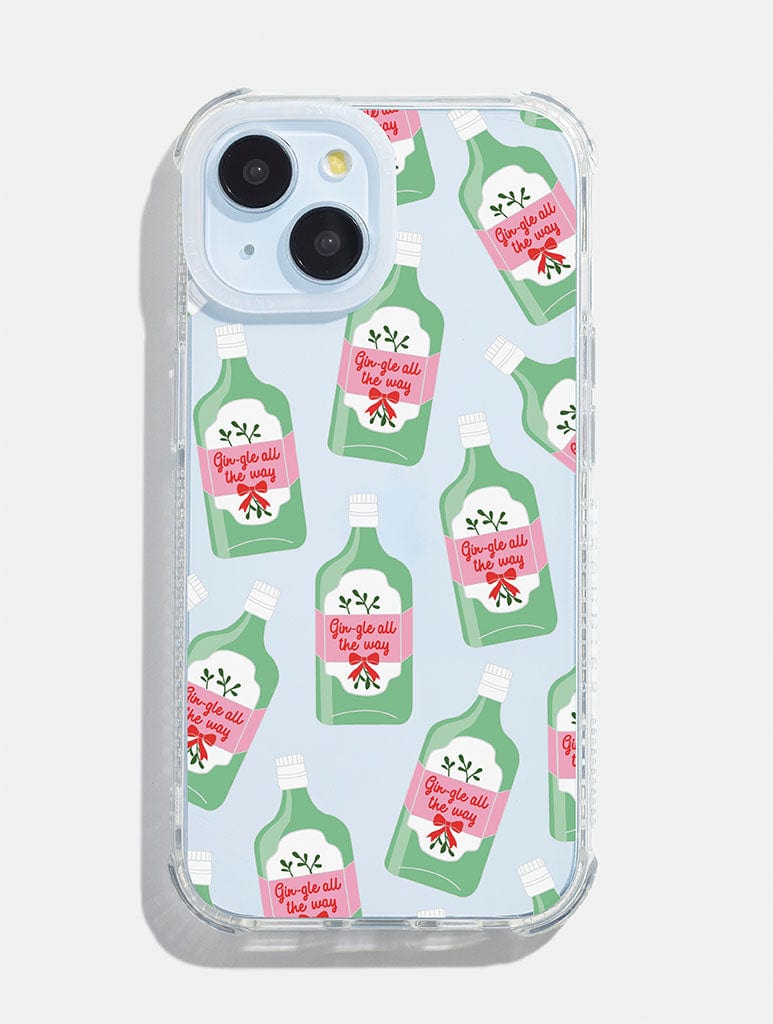 Gin-gle All the Way Shock iPhone Case Phone Cases Skinnydip London