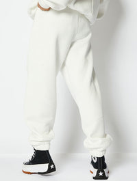 Glazed And Confused Oversized Ecru Jogger Bottoms Skinnydip London