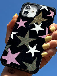 Glitter Star Shock iPhone Case Phone Cases Skinnydip London