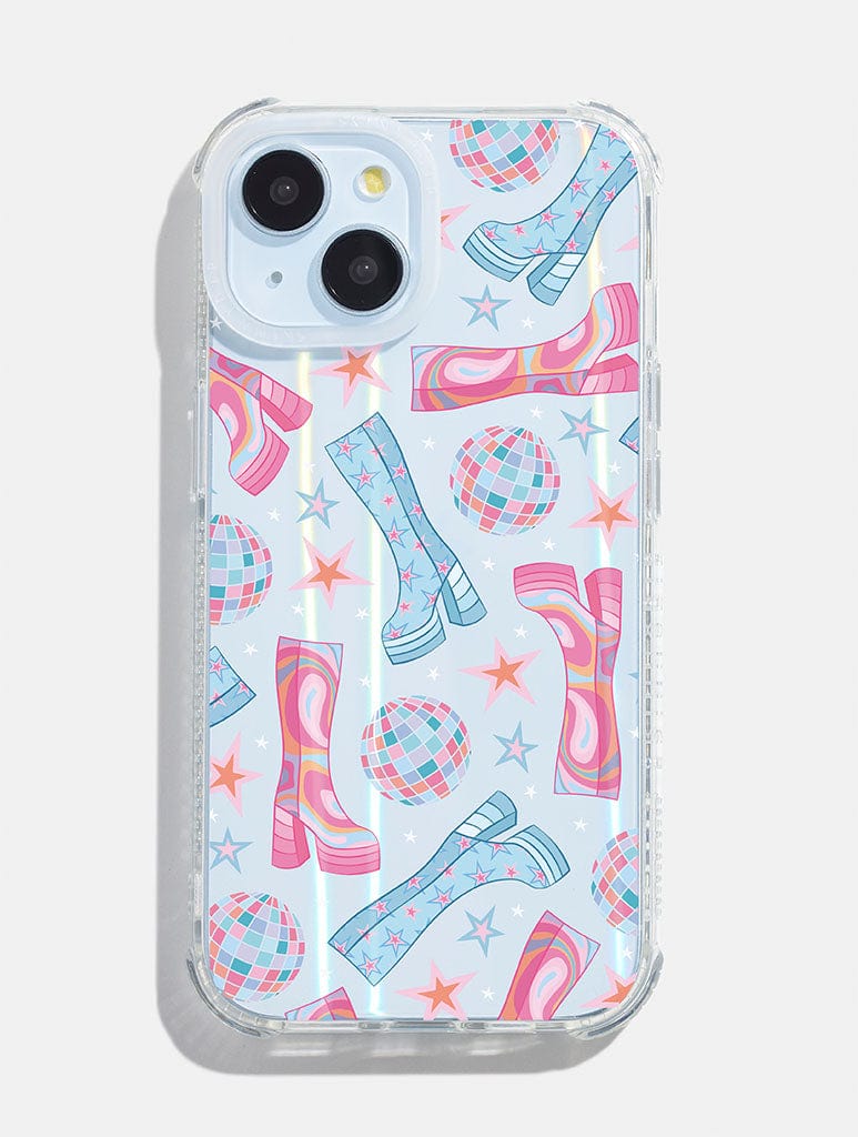 Gogo Boots And Disco Balls Shock iPhone Case Phone Cases Skinnydip London