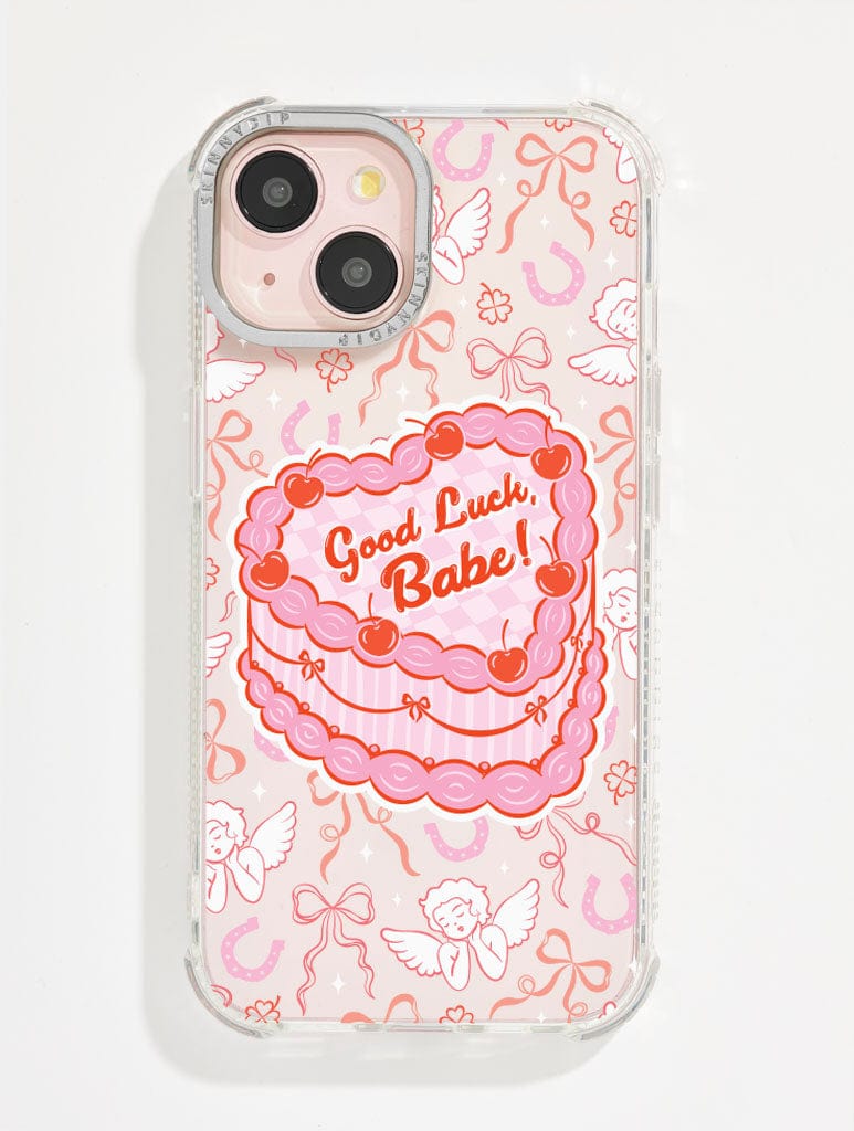 Good Luck Babe Shock iPhone Case Phone Cases Skinnydip London