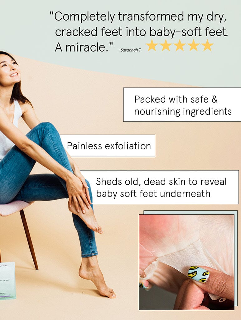 pedicure foot files set by grace & stella