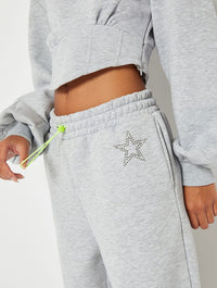 Grey Sweat Joggers Bottoms Skinnydip London