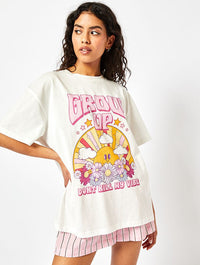 Grow Up Oversized T-Shirt Tops & T-Shirts Skinnydip London