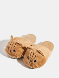 Happy Cat Slippers Footwear Skinnydip London