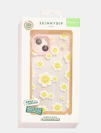 Happy Flower Face Shock iPhone Case Phone Cases Skinnydip London