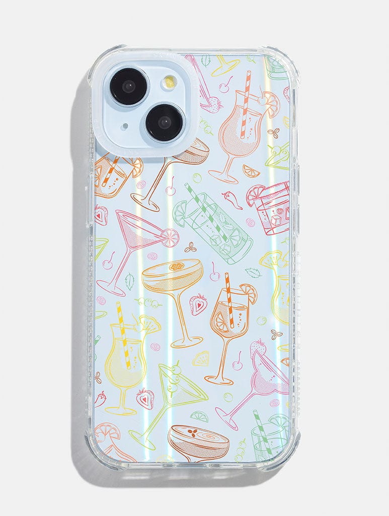 Happy Hour Cocktails Shock iPhone Case Phone Cases Skinnydip London