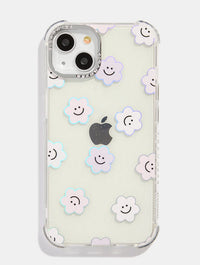 Happy Lilac Daisy Shock iPhone Case Phone Cases Skinnydip London