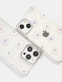 Happy Lilac Daisy Shock iPhone Case Phone Cases Skinnydip London