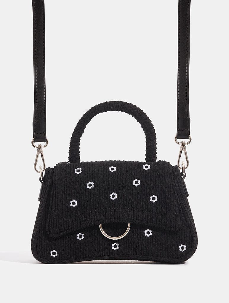 Harper Black Cord Mini Tote Bag Bags Skinnydip London