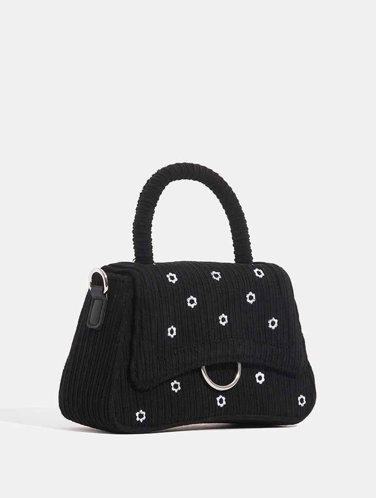 Harper Black Cord Mini Tote Bag Bags Skinnydip London