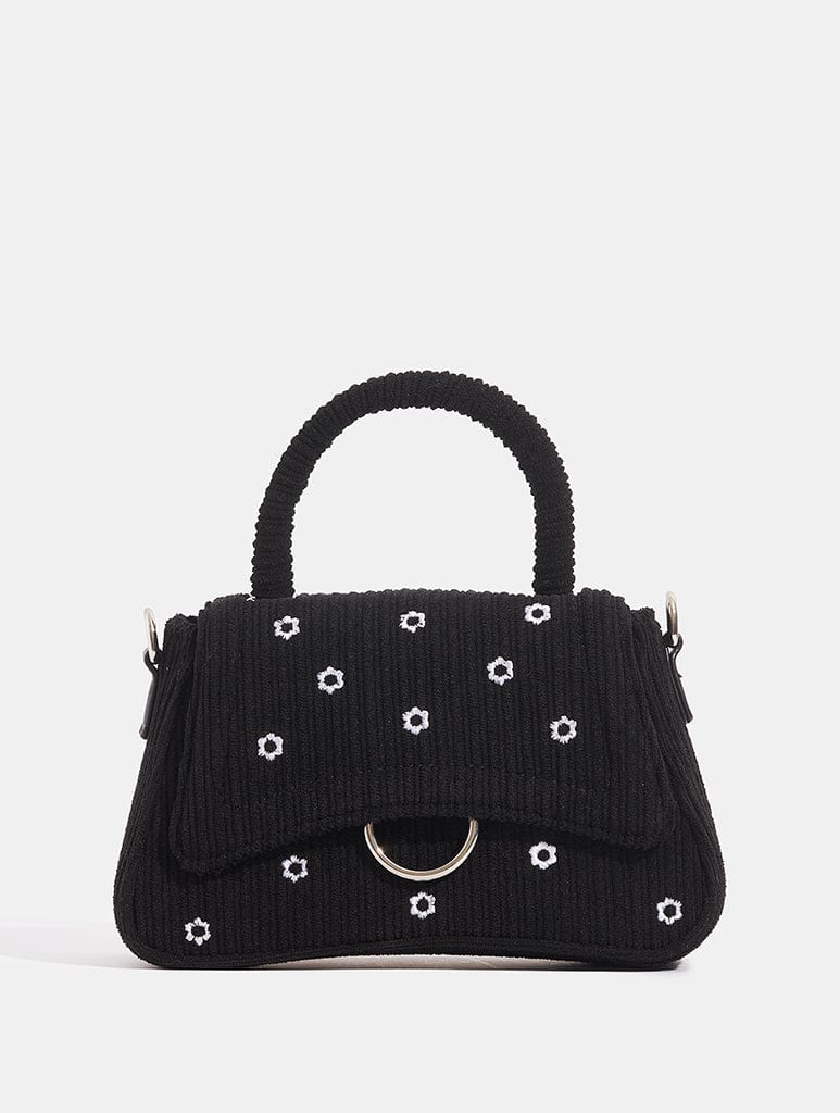 Harper Black Cord Mini Tote Bag Bags Skinnydip London