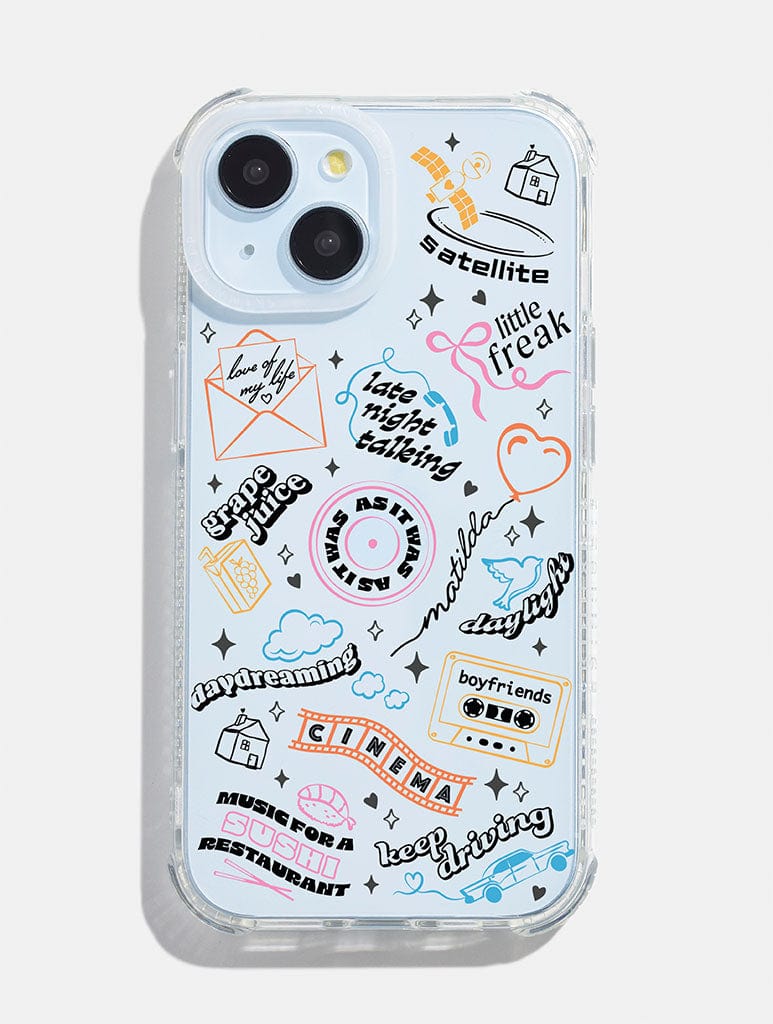 Harries House Tracklist Shock iPhone Case Phone Cases Skinnydip London